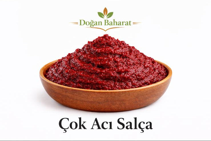 ev yapımı Çok Acı Salça (1 Kg)