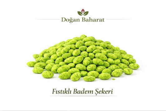 Fıstıklı Badem Şekeri